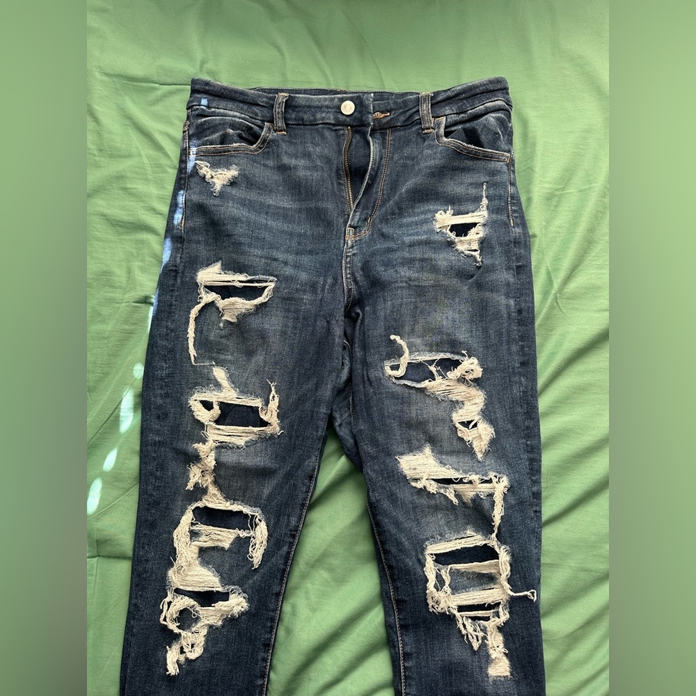 American Eagle Patched Next level stretch jeans